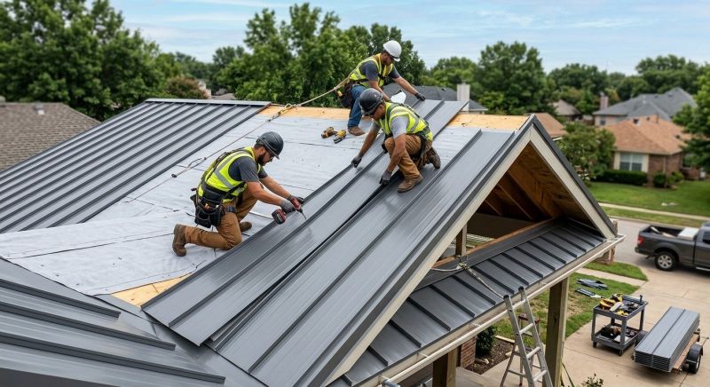 Aluminum Roof Construction in Denver, CO