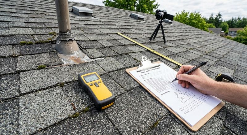 Asphalt Roof Inspection in Denver, CO