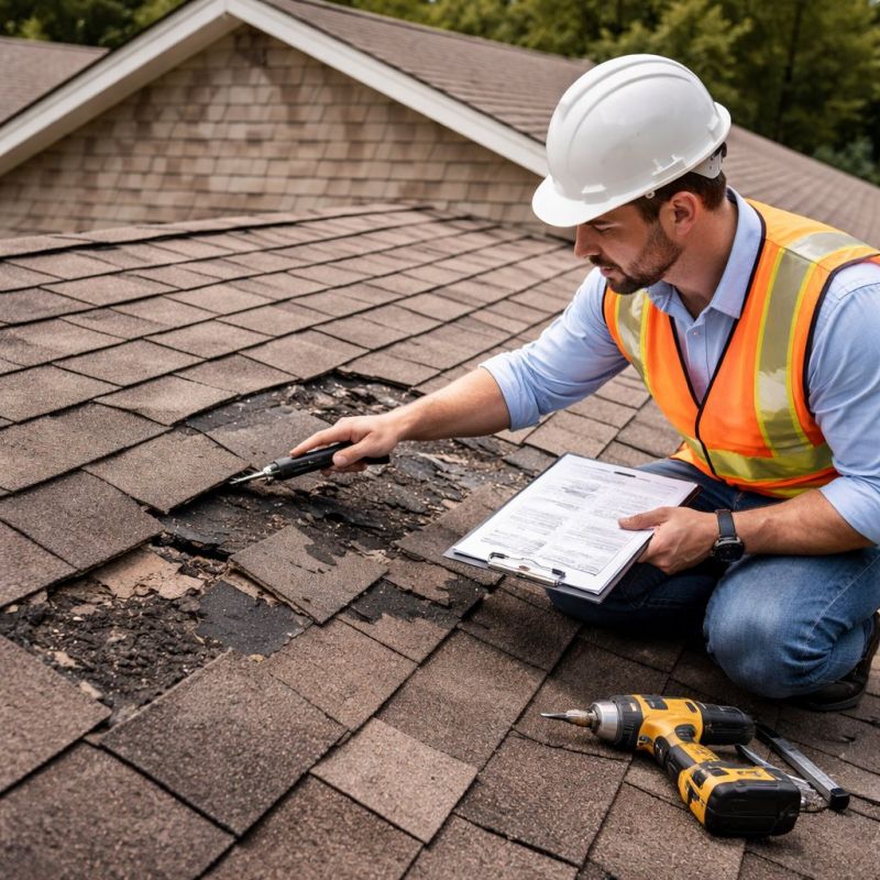 Asphalt Roof Inspection in Denver, CO