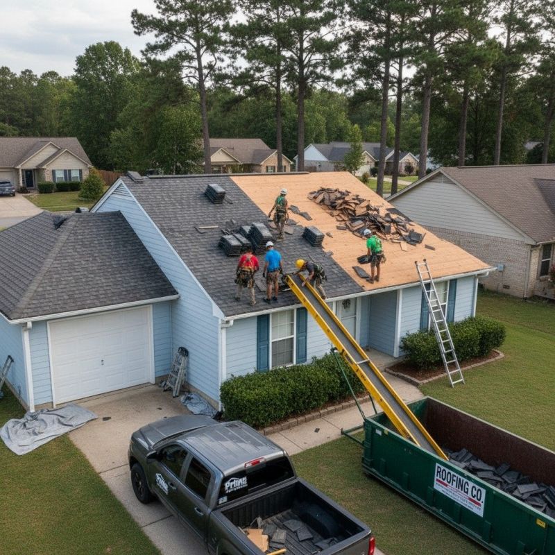 Asphalt Roof Replacement in Evergreen, CO