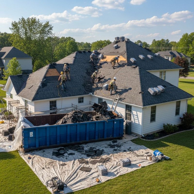 Asphalt Roof Replacement in Parker, CO