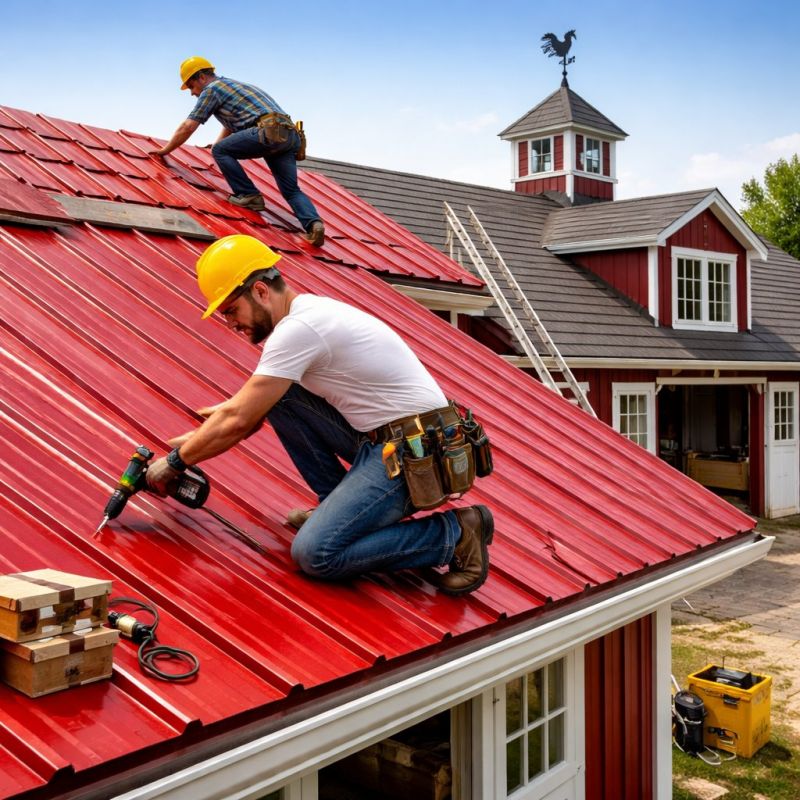 Barn Roof Installation in Denver, CO