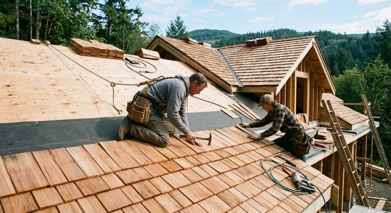 Cedar Roof Construction in Denver, CO