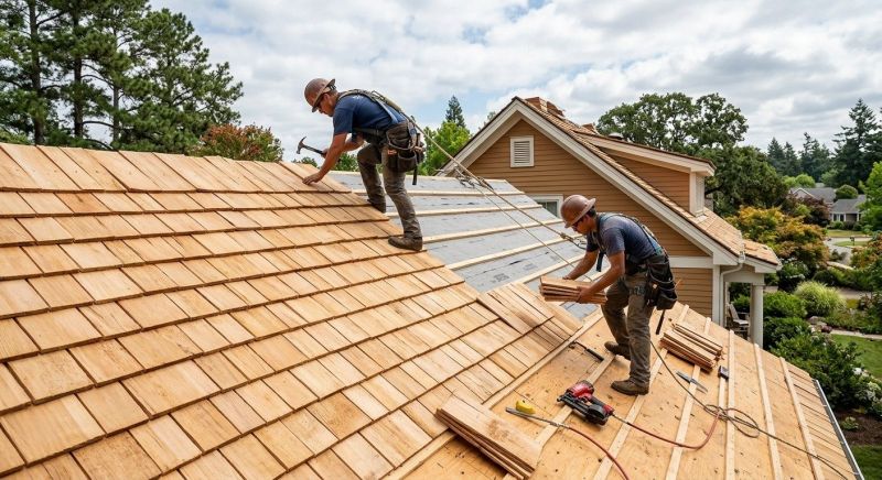 Cedar Roof Installation in Brighton, CO