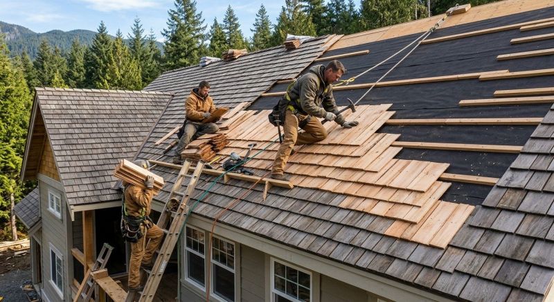 Cedar Roof Installation in Brighton, CO