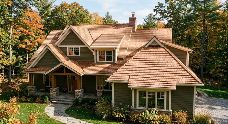 Cedar Roof Installation in Evergreen, CO