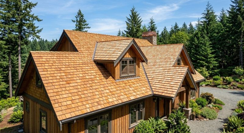 Cedar Roof Installation in Golden, CO