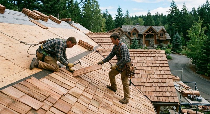 Cedar Roof Installation in Jefferson County, CO