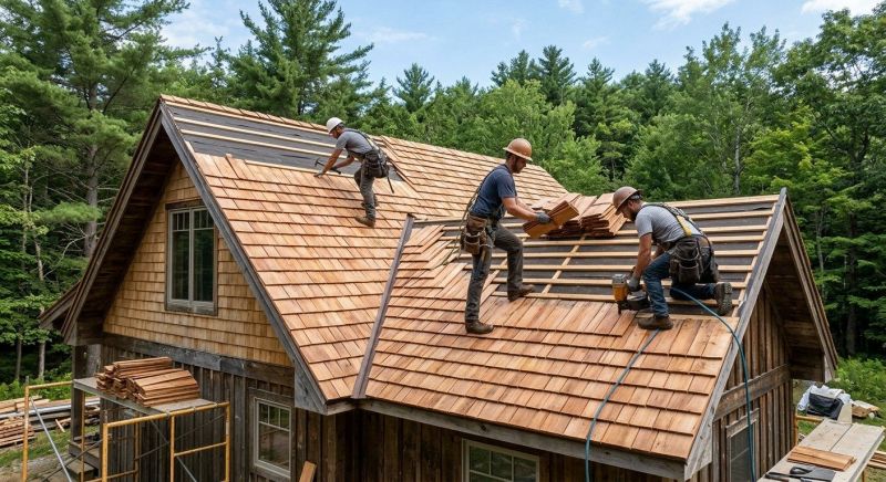Cedar Roof Installation in Denver, CO