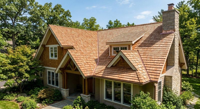 Cedar Shake Roof Construction in Wheat Ridge, CO