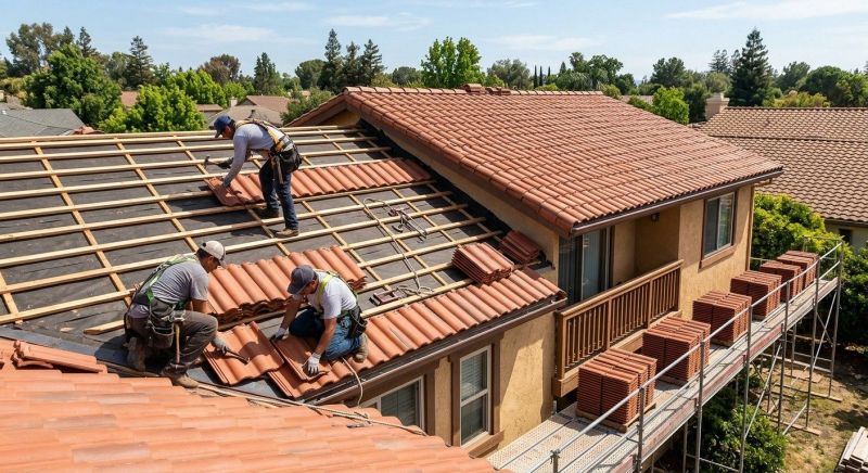 Clay Roof Installation in Douglas County, CO