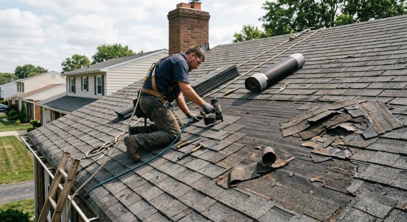 Damaged Roof Repair in Adams County, CO
