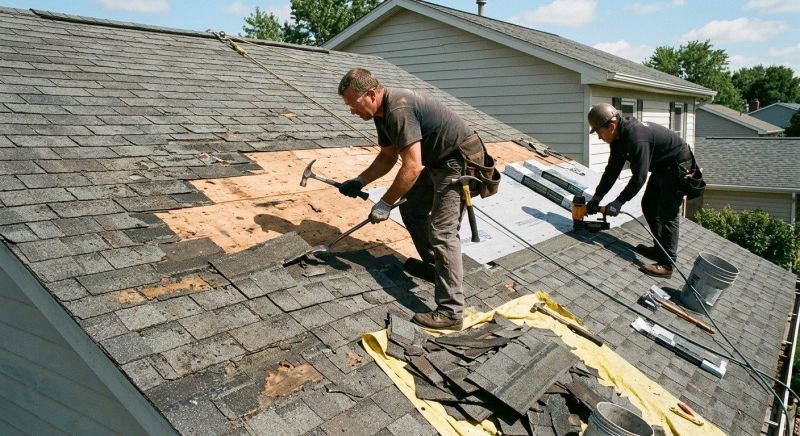Damaged Roof Repair in Adams County, CO
