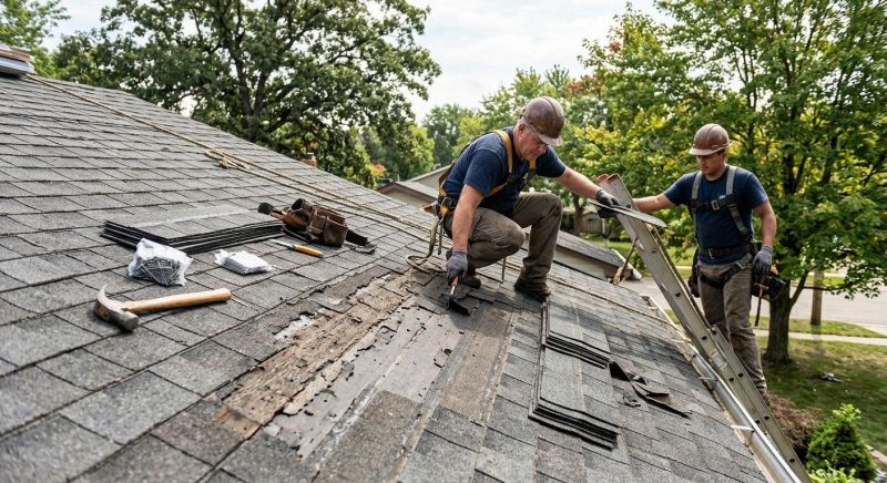Damaged Roof Repair in Conifer, CO