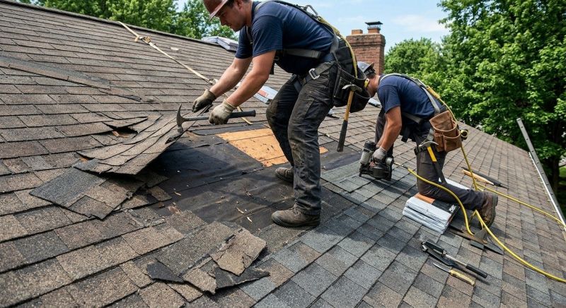 Damaged Roof Repair in Morrison, CO