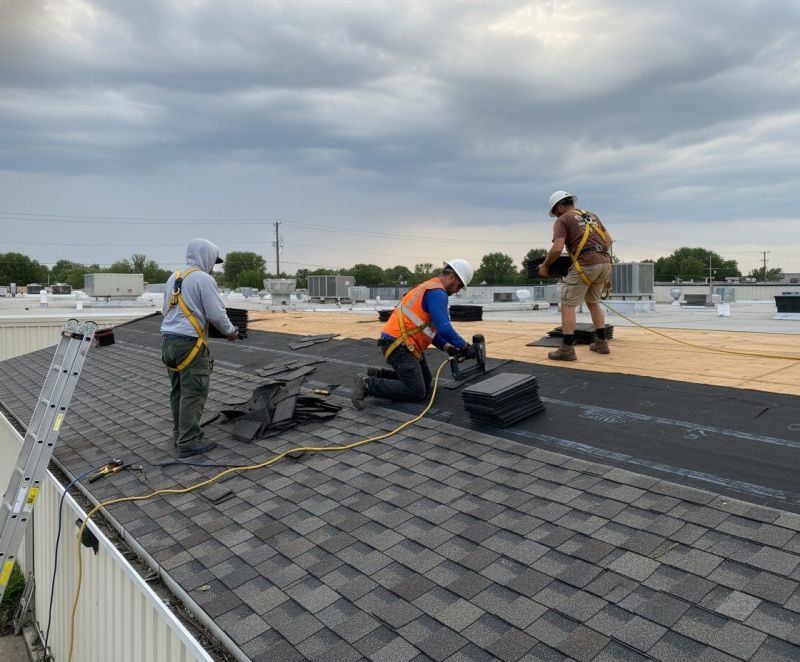 Damaged Roof Replacement in Adams County, CO