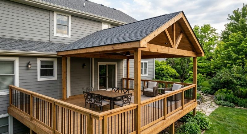 Deck Roof Construction in Denver, CO