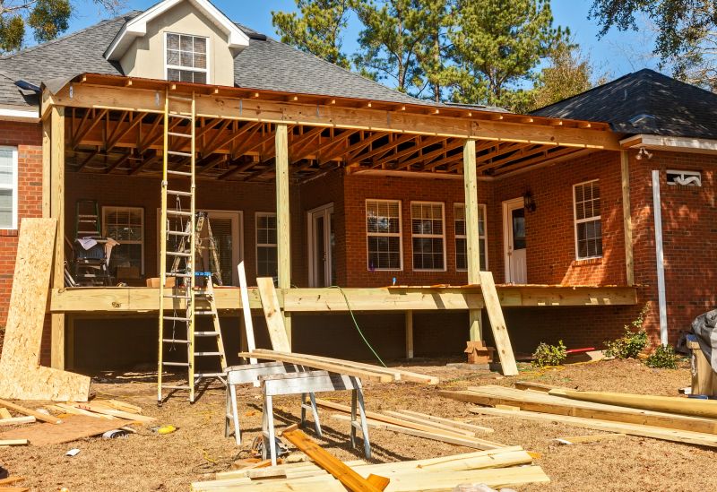 Deck Roof Construction in Denver, CO