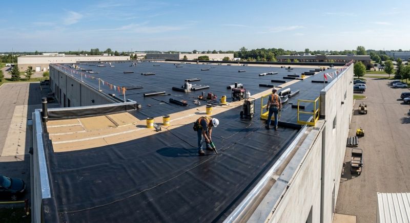 Epdm Roof Installation in Conifer, CO