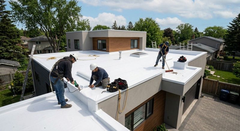 Flat Roof Construction in Denver, CO