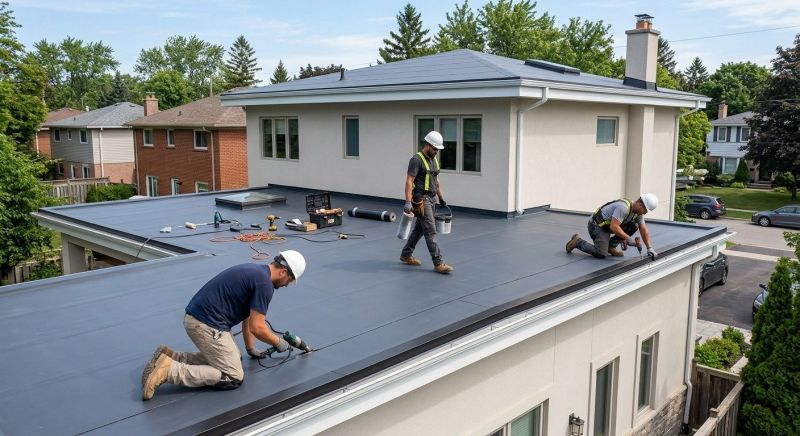 Flat Roof Installation in Denver, CO