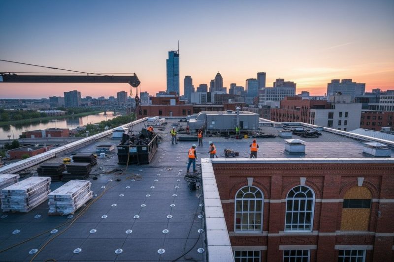 Flat Roof Replacement in Aurora, CO