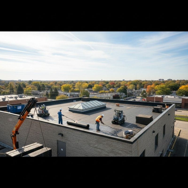 Flat Roof Replacement in Conifer, CO