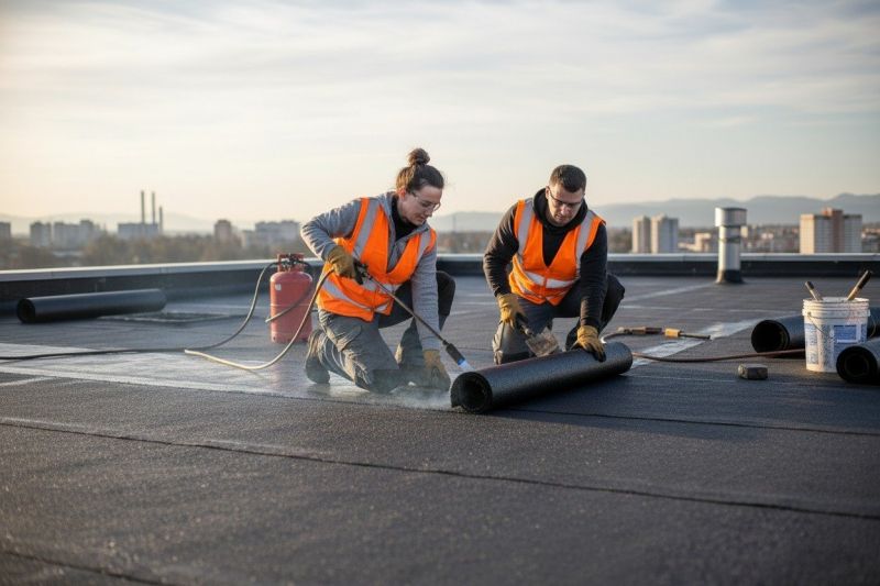 Flat Roof Tar Repair in Denver, CO