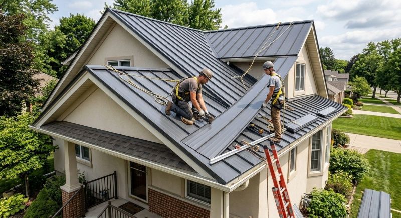 Metal Roof Installation in Evergreen, CO