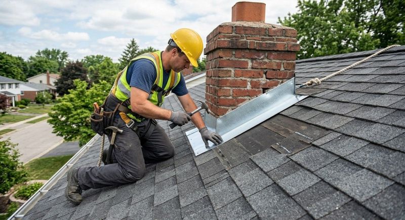 Roof Flashing Installation in Brighton, CO