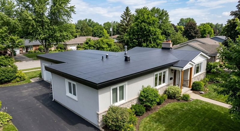 Rubber Roof Installation in Denver, CO