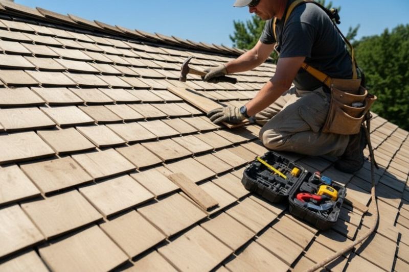 Shake Shingle Repair in Evergreen, CO