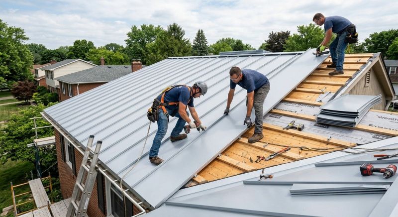 Sheet Roofing Installation in Adams County, CO