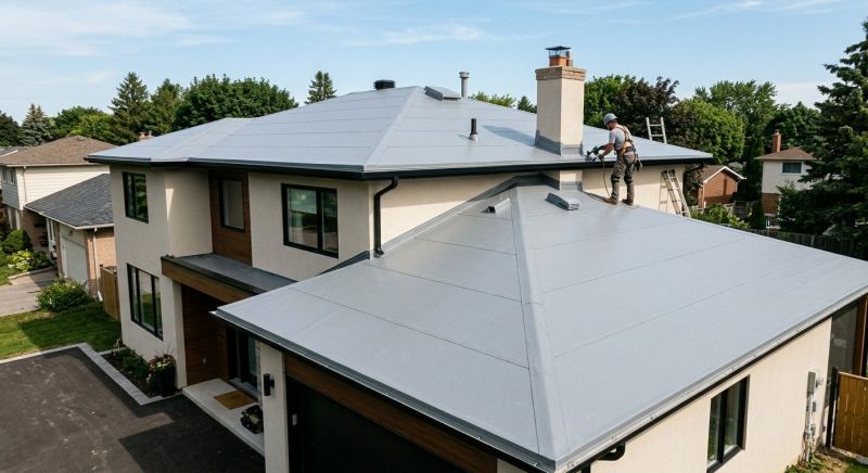 Single Ply Roof Installation in Wheat Ridge, CO