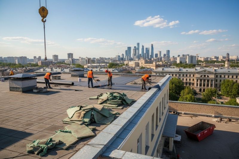 Single Ply Roof Replacement in Denver, CO