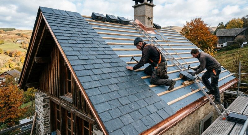 Slate Roof Installation in Commerce City, CO
