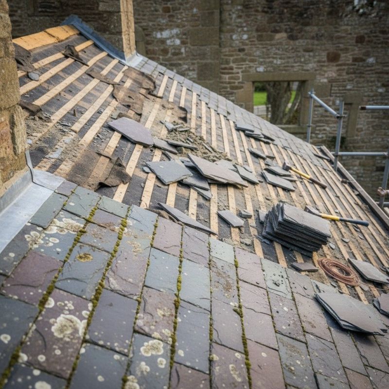 Slate Roof Replacement in Boulder, CO