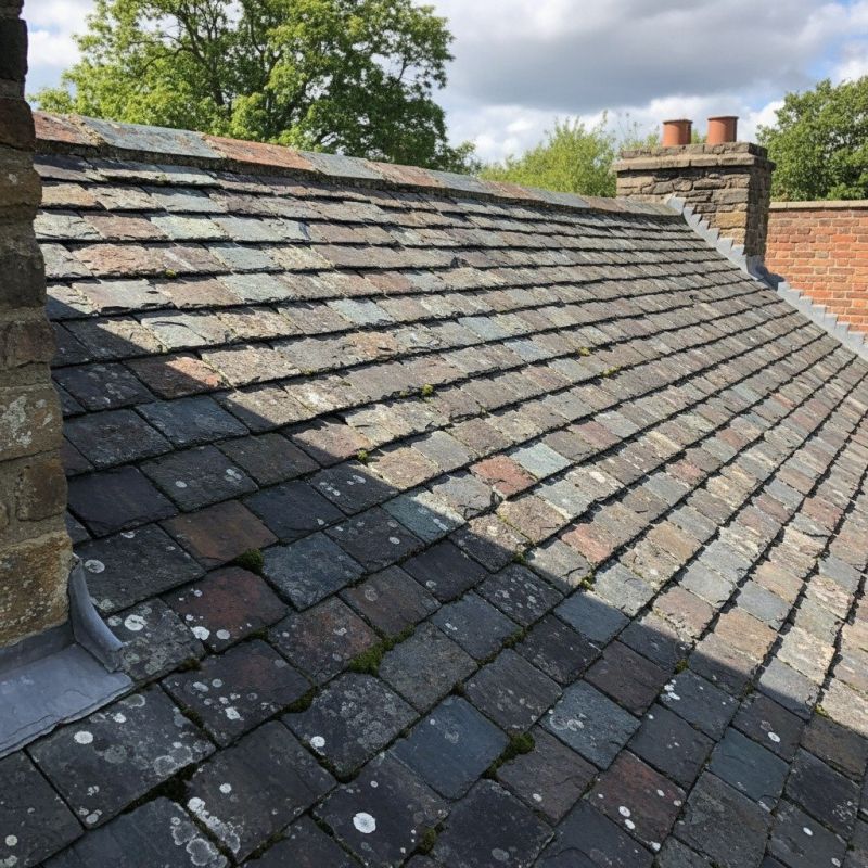 Slate Roof Replacement in Conifer, CO
