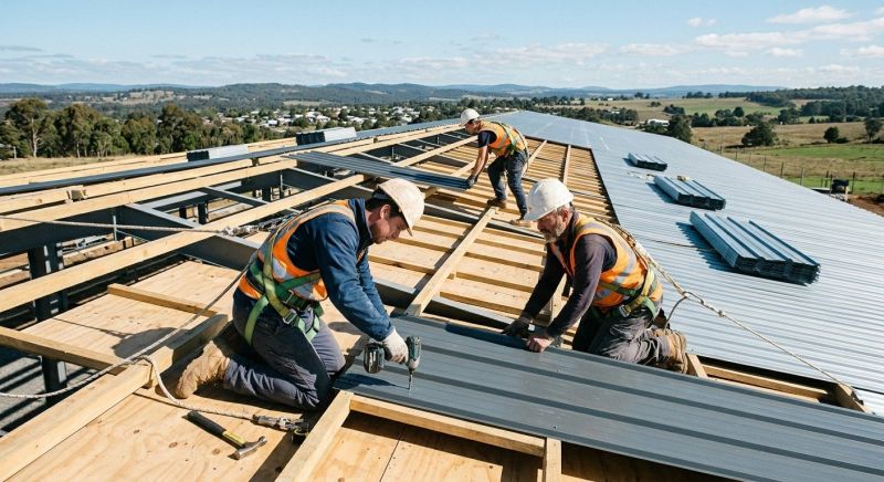 Steel Roof Installation in Denver, CO