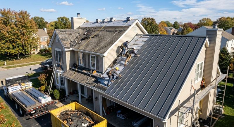 Steel Roof Replacement in Denver, CO