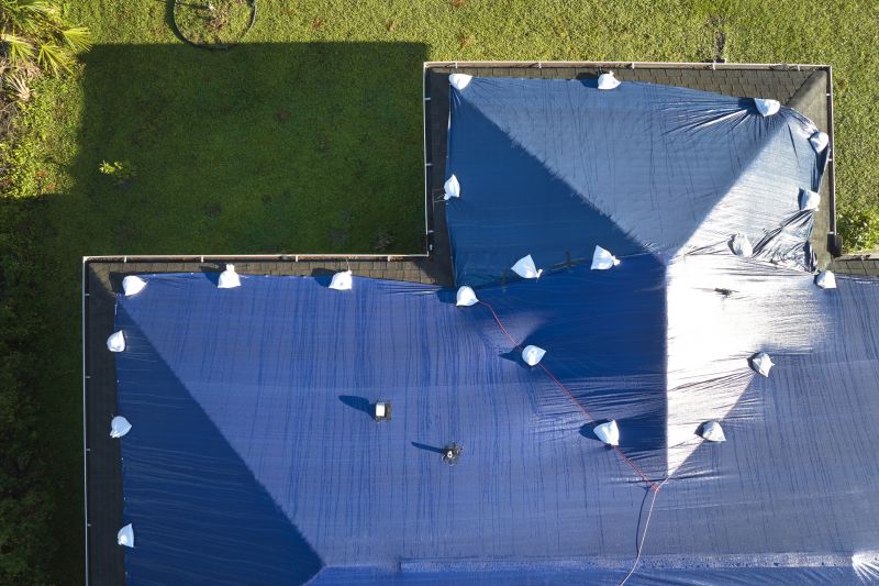 Storm Damage Roof Tarping in Denver, CO