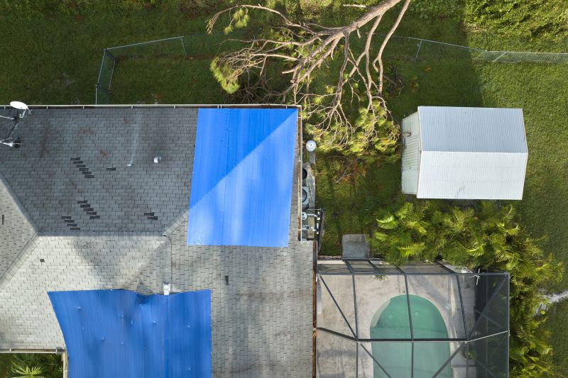 Storm Damage Roof Tarping in Denver, CO