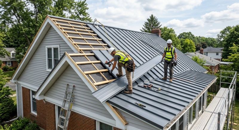 Tin Roof Installation in Conifer, CO