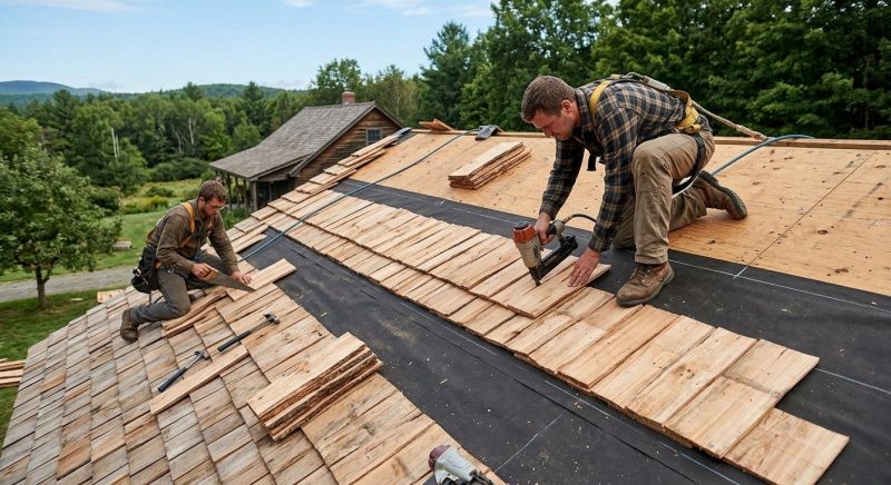 Wood Roofing Installation in Arvada, CO