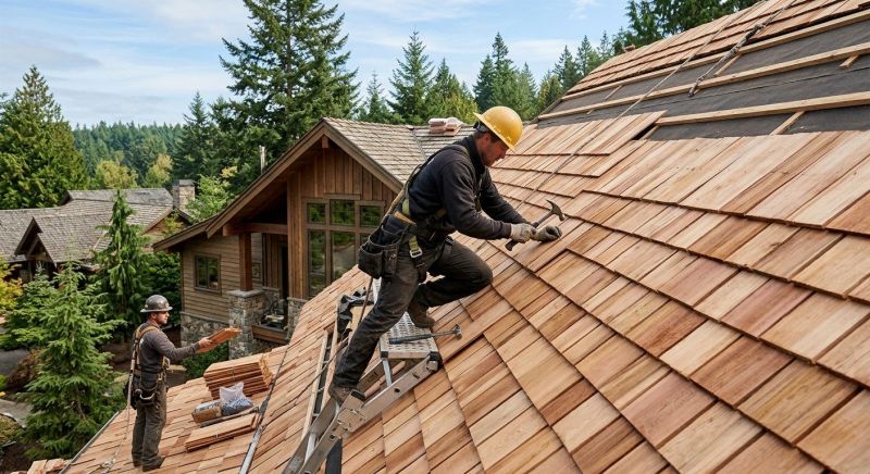 Wood Roofing Installation in Aurora, CO