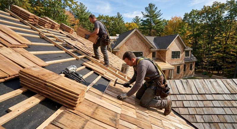 Wood Roofing Installation in Denver, CO