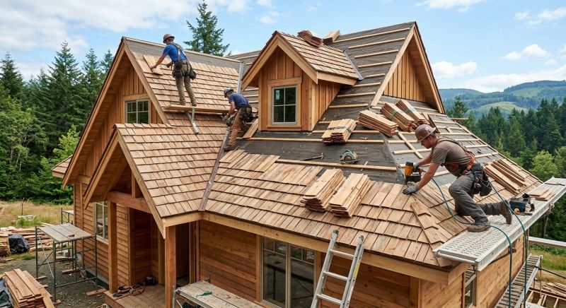 Wood Roofing Installation in Morrison, CO