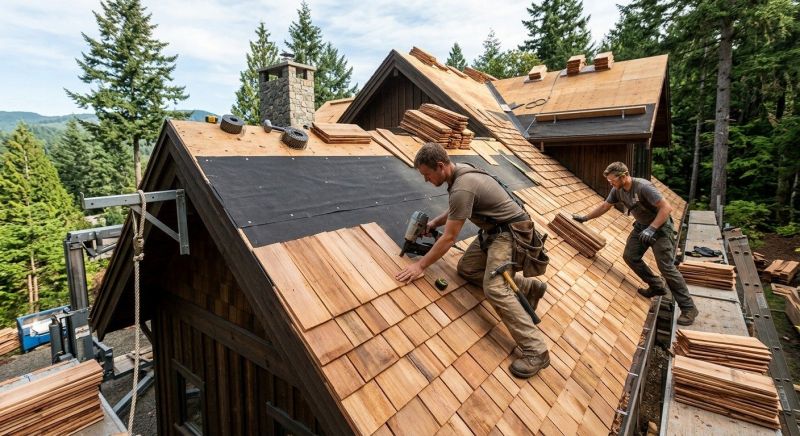 Wood Roofing Installation in Westminster, CO