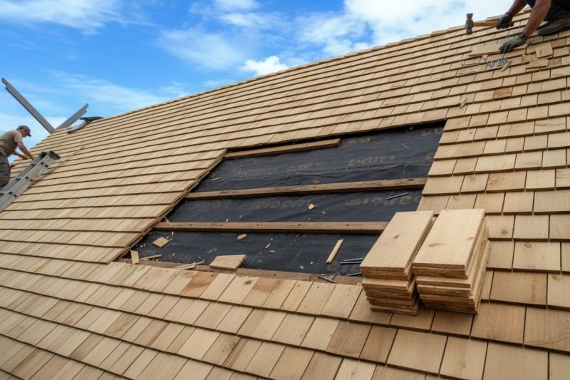 Wood Shake Roof Repair in Brighton, CO