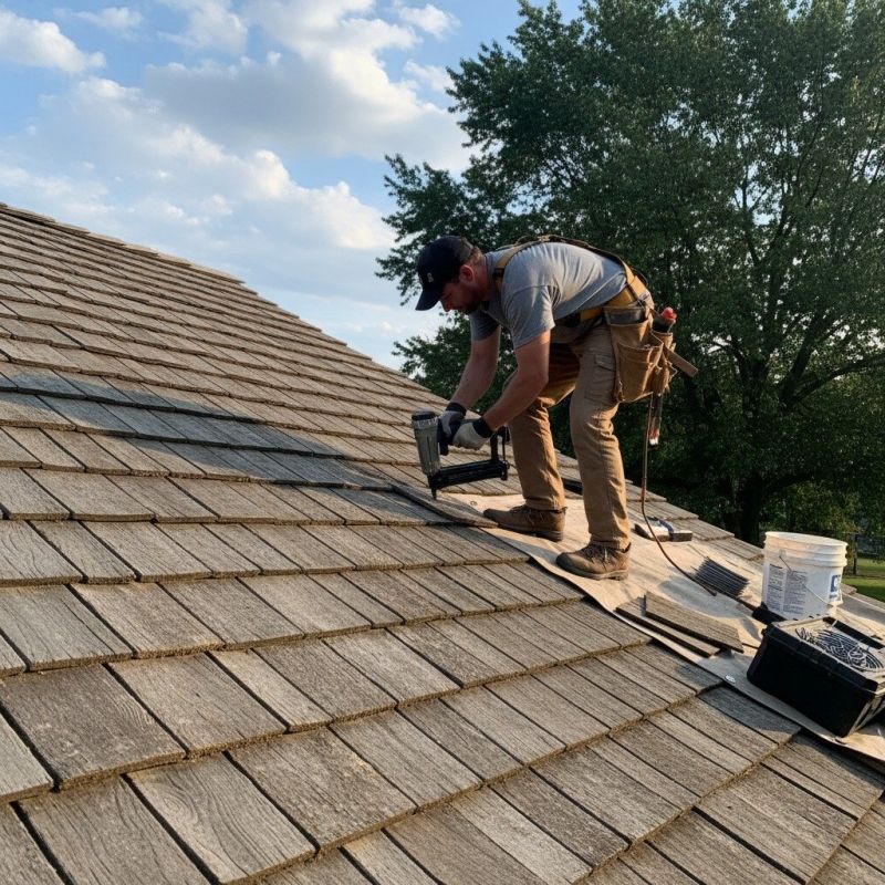Wood Shake Roof Repair in Indian Hills, CO